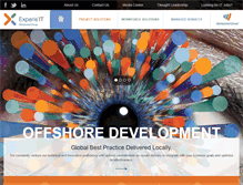 Tablet Screenshot of experisindia.com